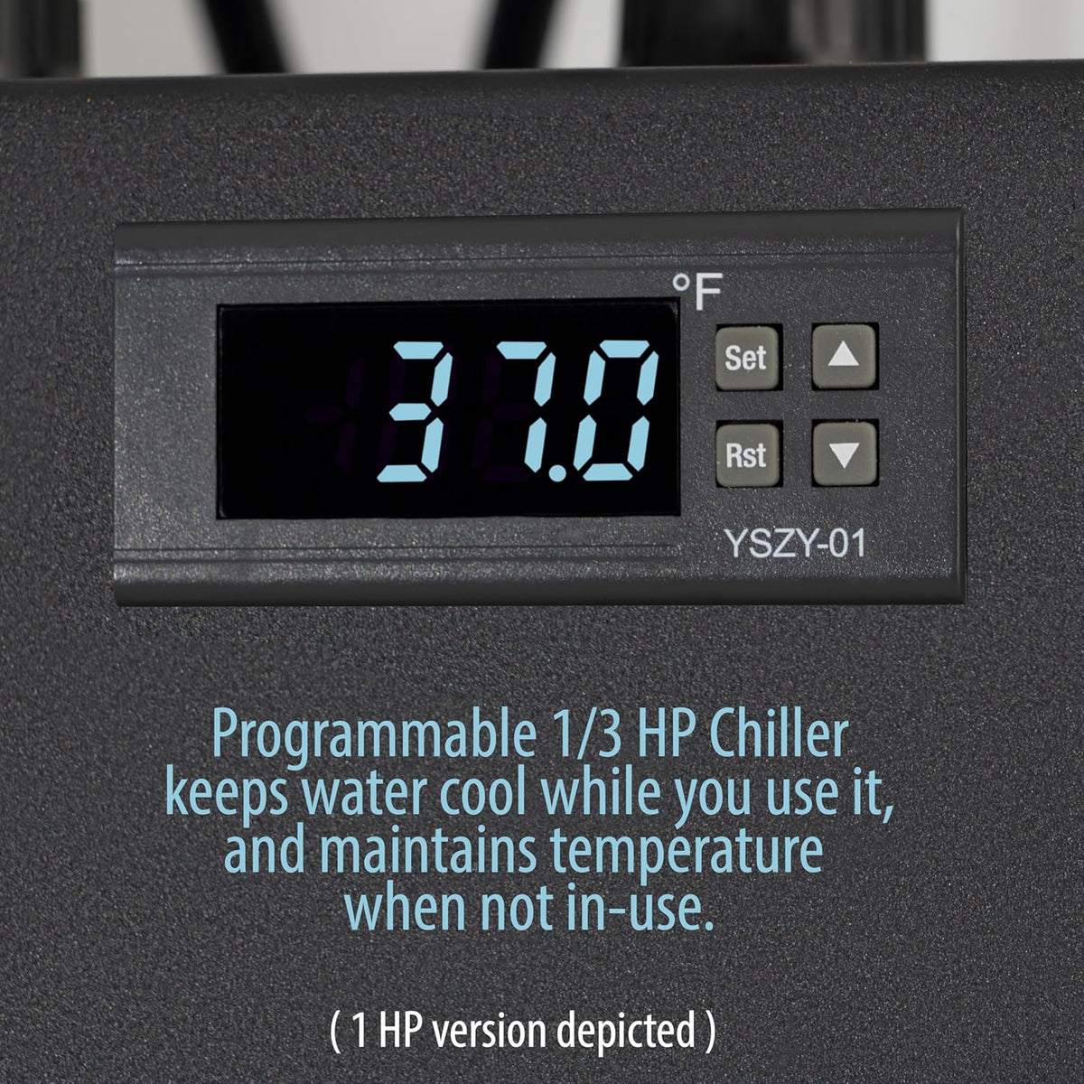 Polar Revive Chiller for Ice Bath and Cold Plunges Including All Hoses and Pumps. 1/3 HP, 2/3 HP, 1 HP Models