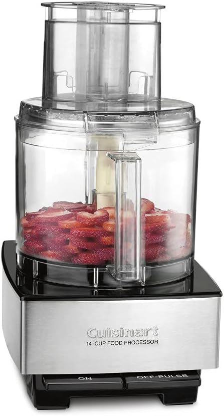 Food Processor 14-Cup Vegetable Chopper for Mincing, Stainless Steel