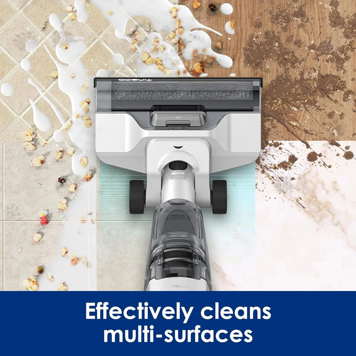Complete Cordless Wet Dry Vacuum Floor Cleaner and Mop, One-Step Cleaning for Hard Floors, Great for Sticky Messes and Pet Hair