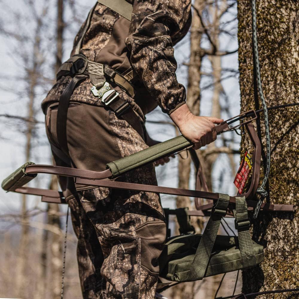 Tree frame type viper steel climbing device
