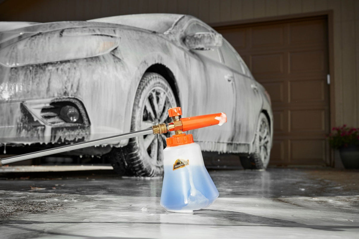 2-in-1 Foam Cannon with Adapter, 1.2-L