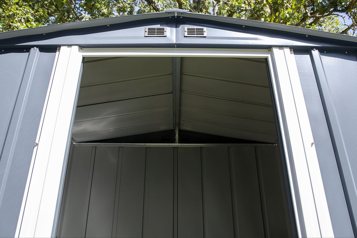 Arrow 3-in-1 Corrosion-Resistant Steel Utility Shed