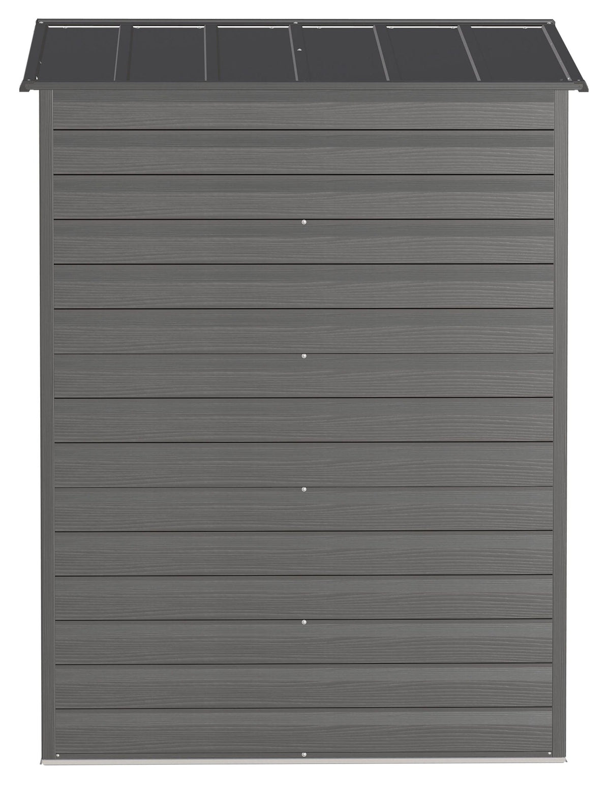 Arrow Select Galvanized Steel Storage Shed, Charcoal, 6-ft x 5-ft