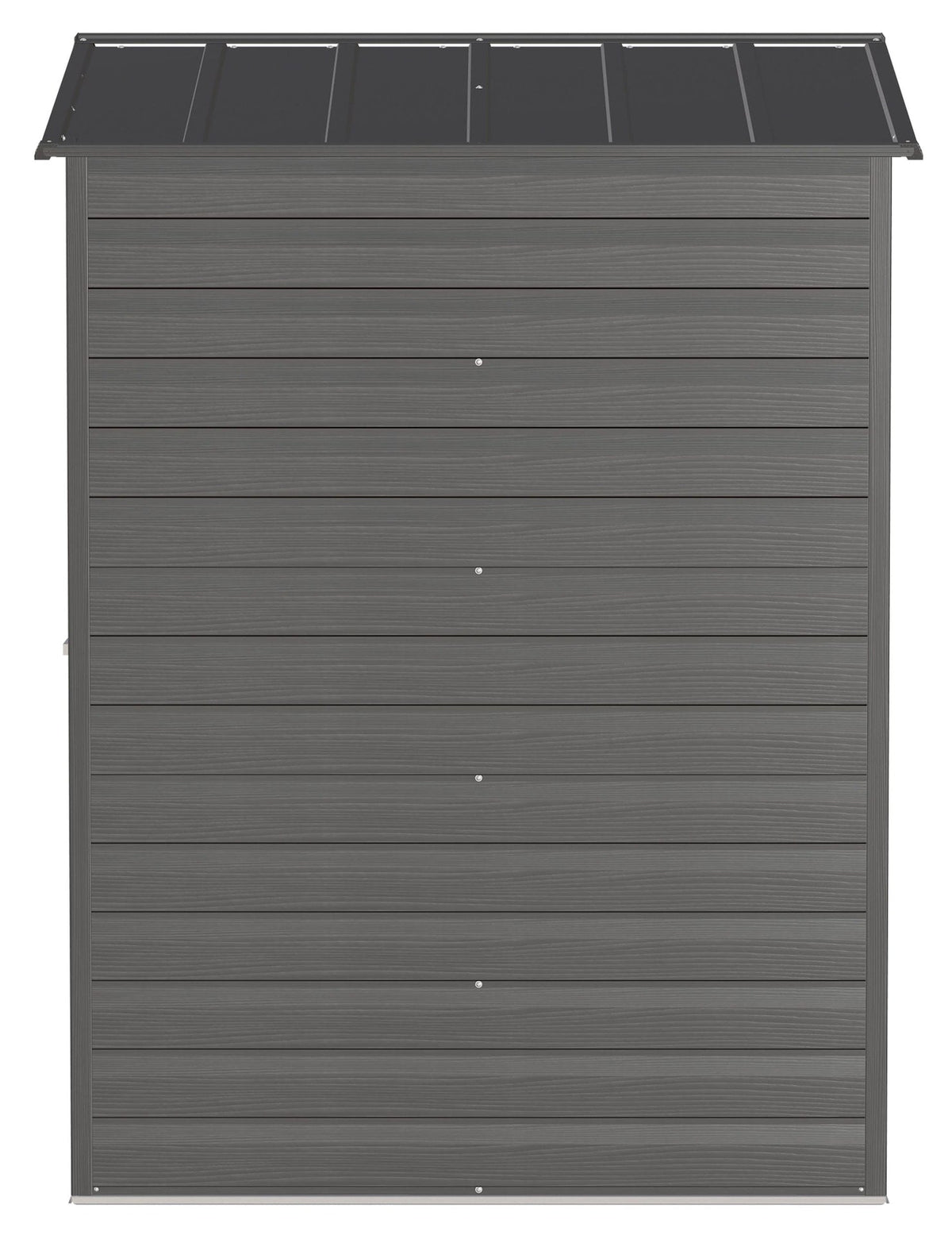 Arrow Select Galvanized Steel Storage Shed, Charcoal, 6-ft x 5-ft