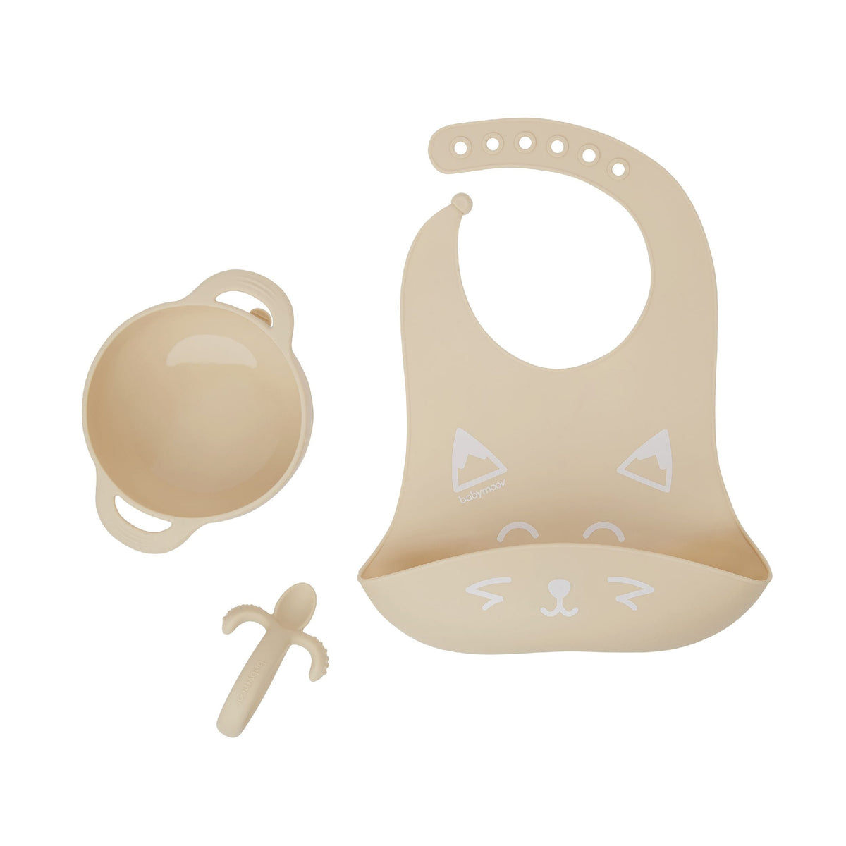First'isy Silicone Feeding Set, Fox