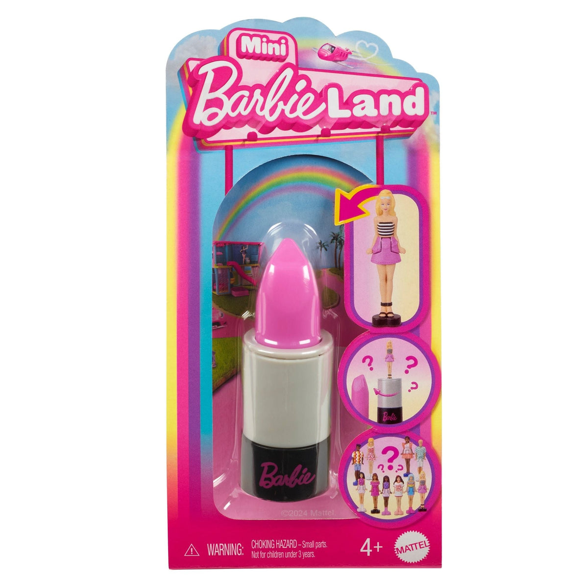 Mini BarbieLand Core Fashionistas Doll, Includes 1.5-in Doll, Ages 4+, Assorted