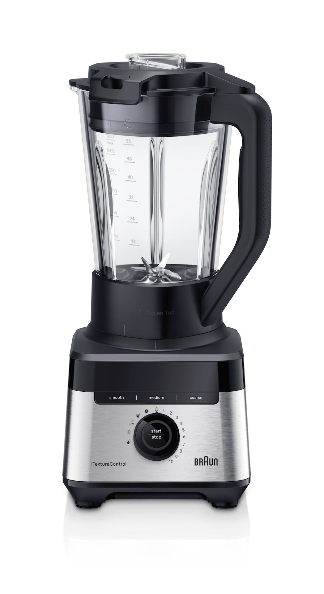 10-Speed Kitchen Jug Blender with 9 Settings & iTextureControl, 1200W, Black