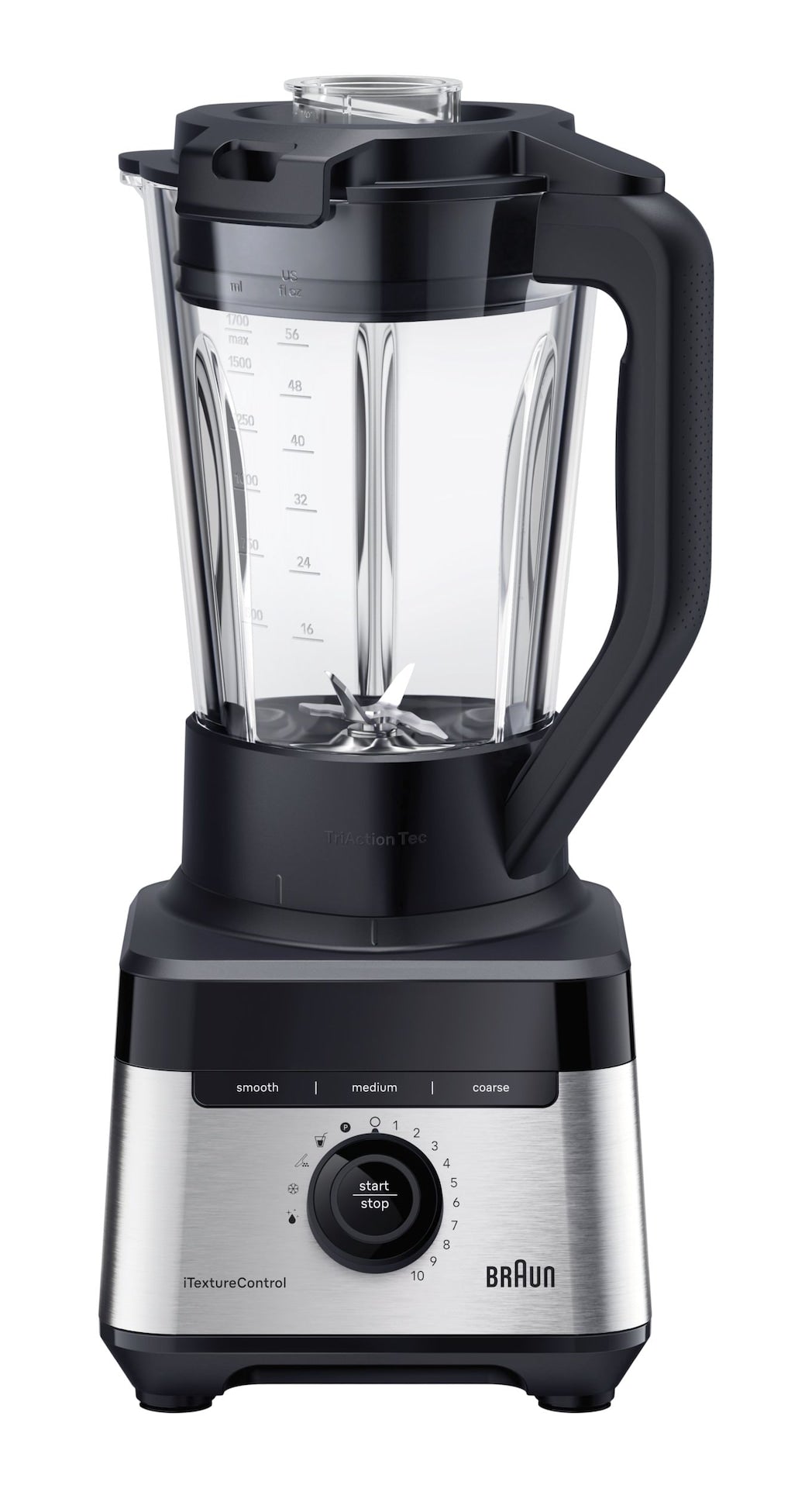 10-Speed Kitchen Jug Blender with 9 Settings & iTextureControl, 1200W, Black