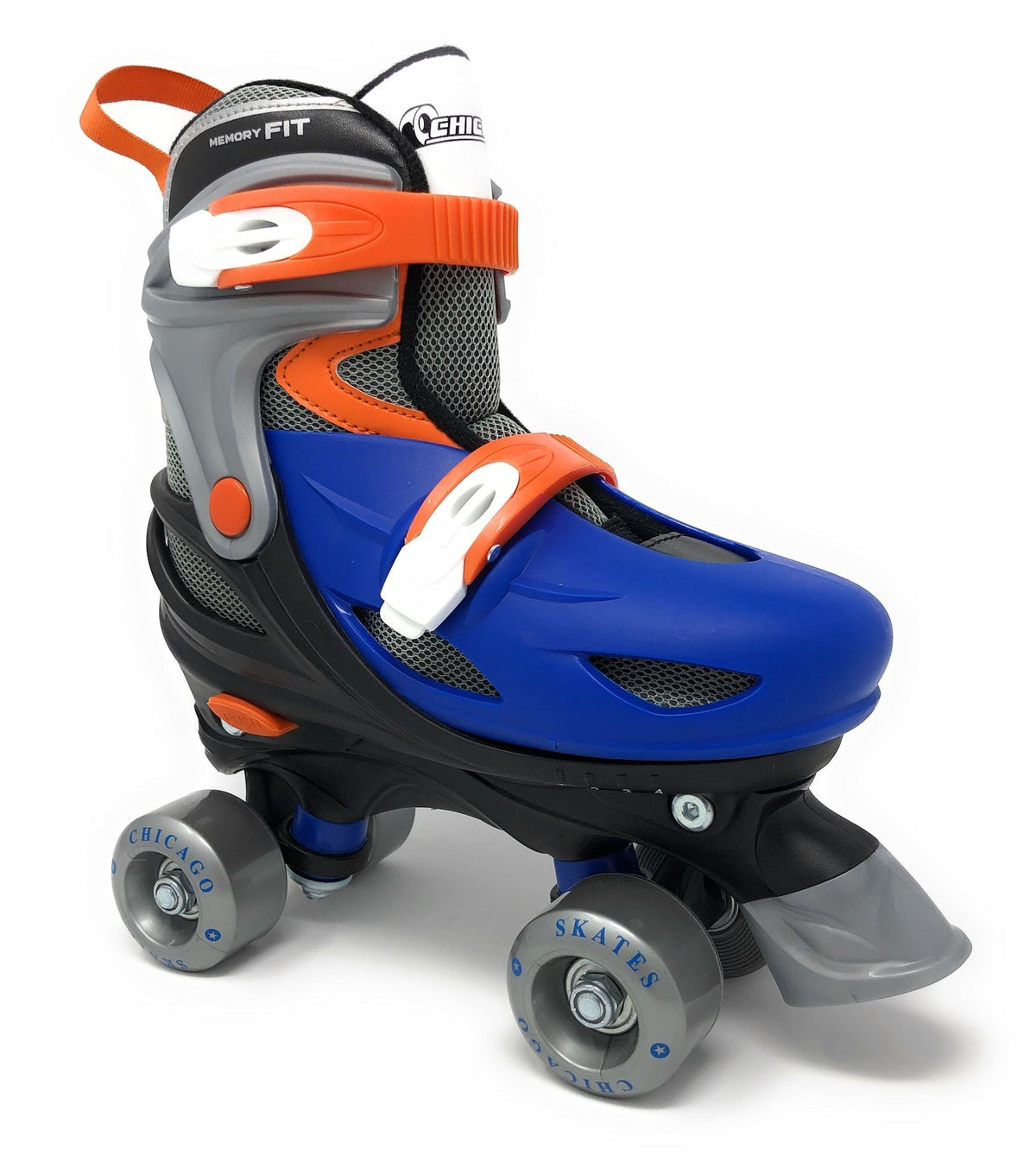 Kids' Adjustable Roller Skates, Blue
