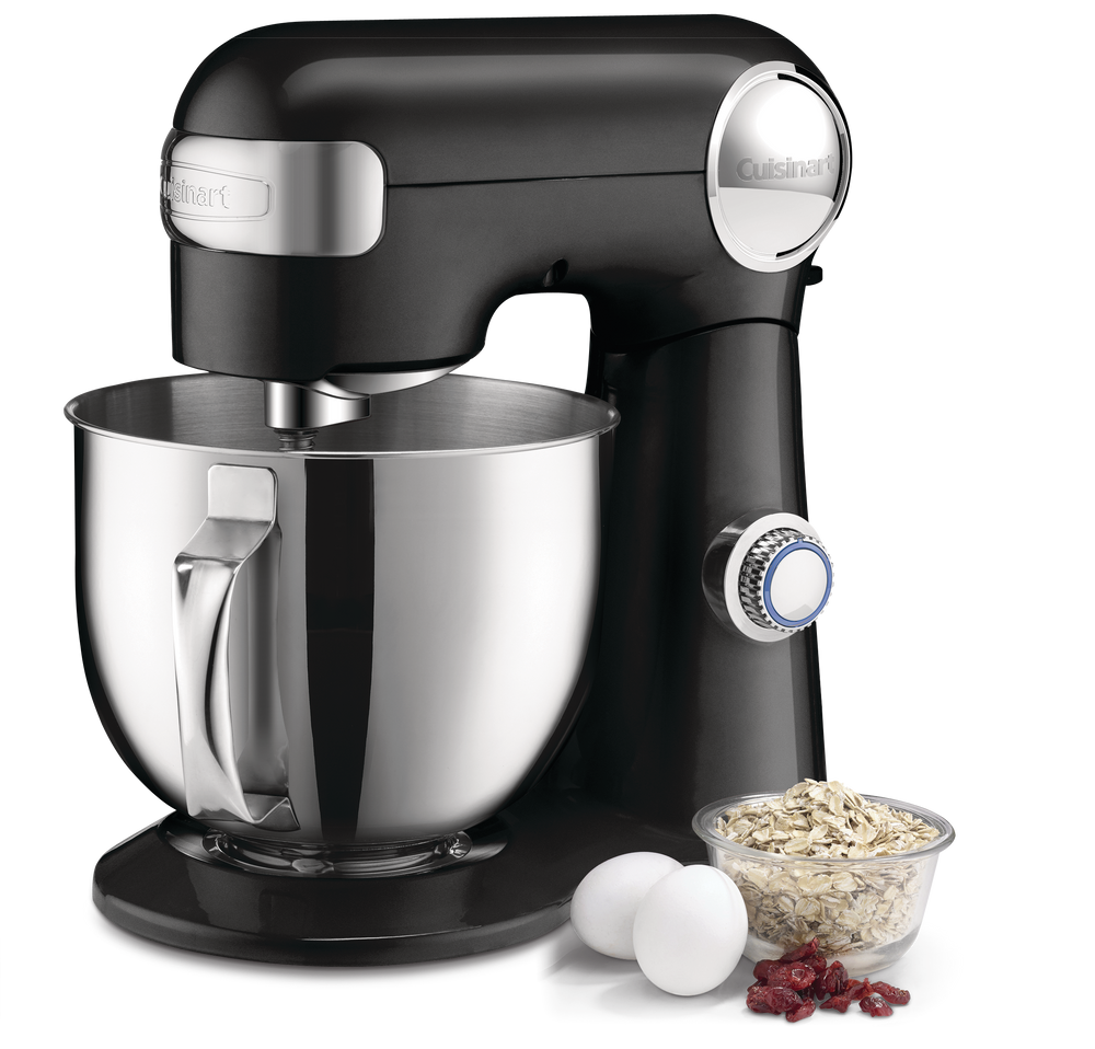 Precision Master Tilt-Head Stand Mixer with 12 Speeds, Black, 5.5qt