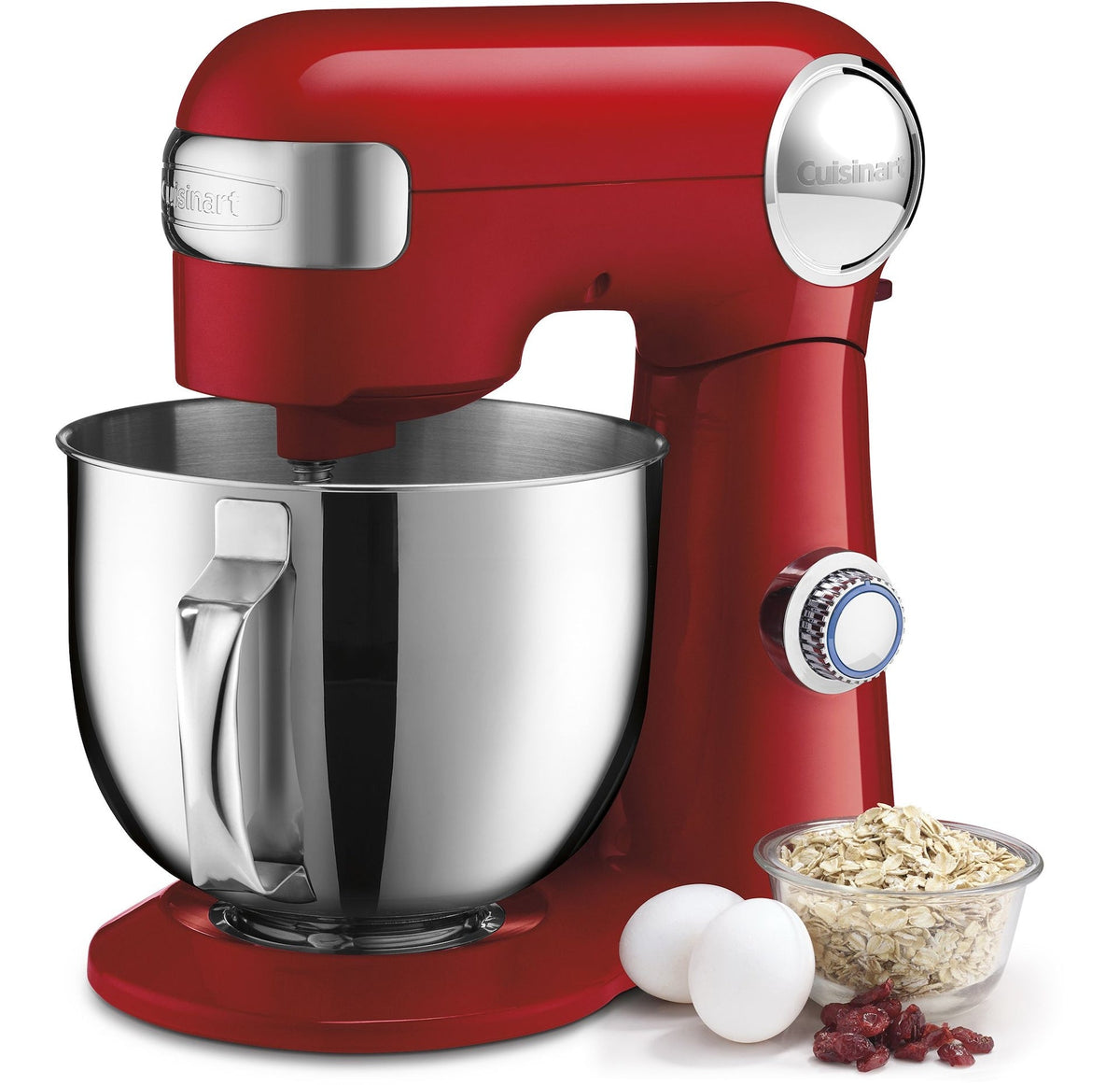 Precision Master Tilt-Head Stand Mixer with 12 Speeds, Red, 5.5qt