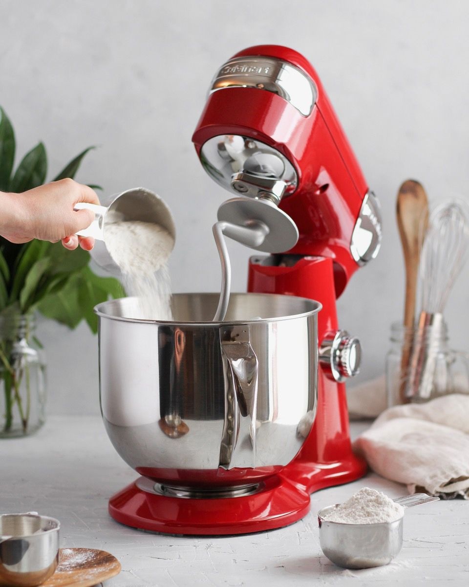 Precision Master Tilt-Head Stand Mixer with 12 Speeds, Red, 5.5qt