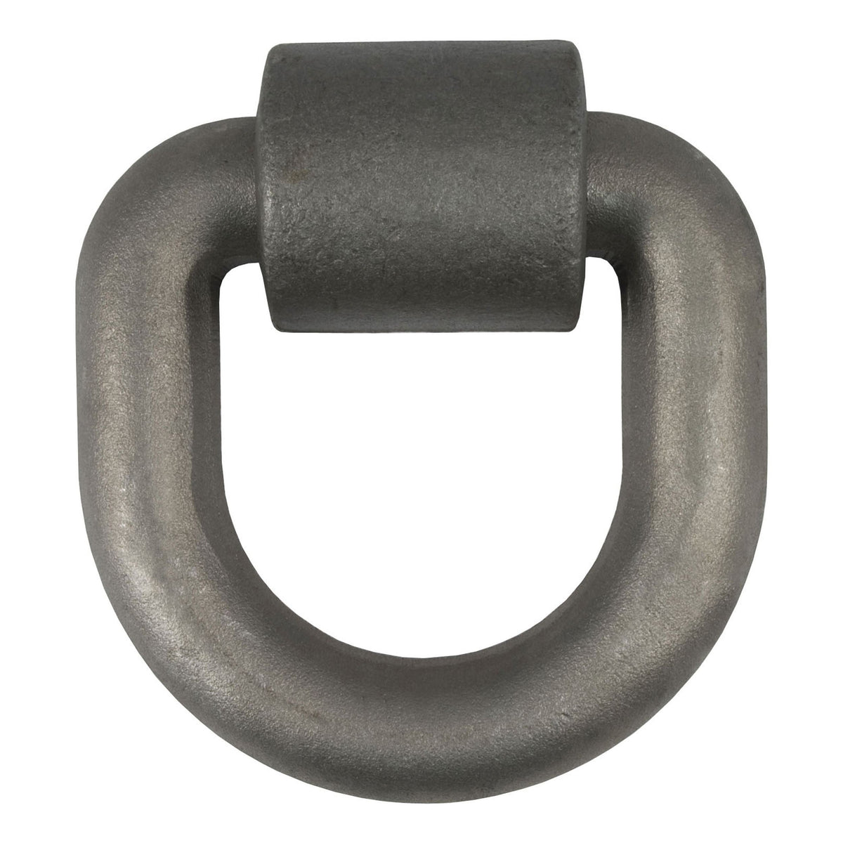 83770 3 x 3-in Weld-On Tie-Down D-Ring (15,587 lbs, Raw Steel)