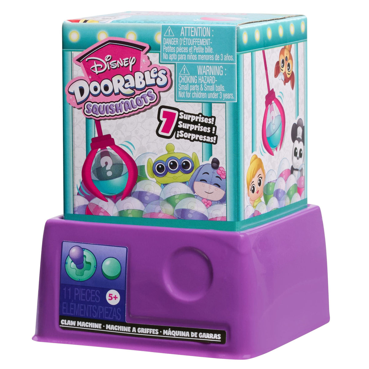 Doorables Whatcha Gotcha Claw Machine for Ages 5+, Assorted Contents