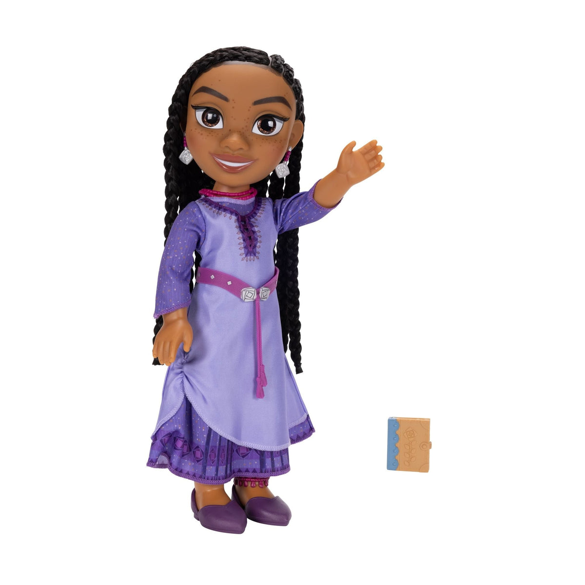Wish Asha Core Collectible Doll, Large 14-in Toy Figure for Kids, Ages 3+