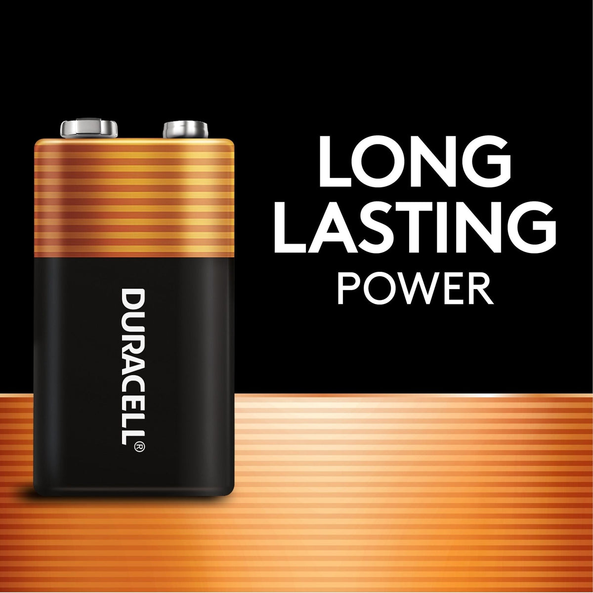 Coppertop 9V Alkaline Battery, All Purpose, 1-pk
