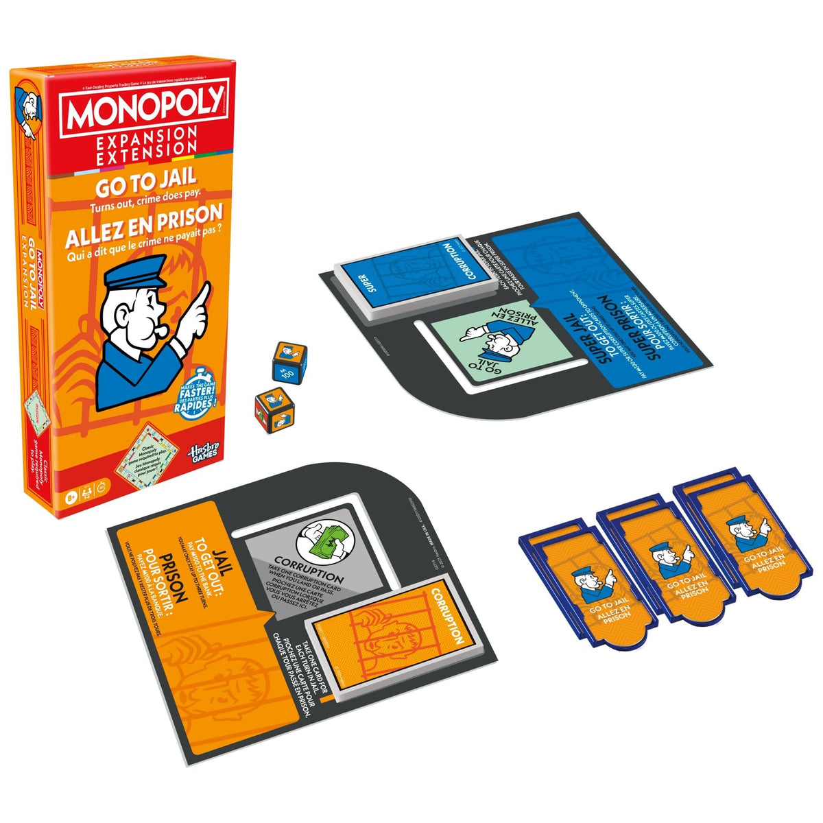 Games Go To Jail Expansion Pack for Classic Game