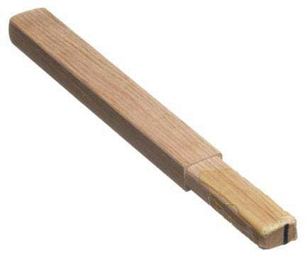 Hockey Stick Wood End Plug, Junior, 8-in