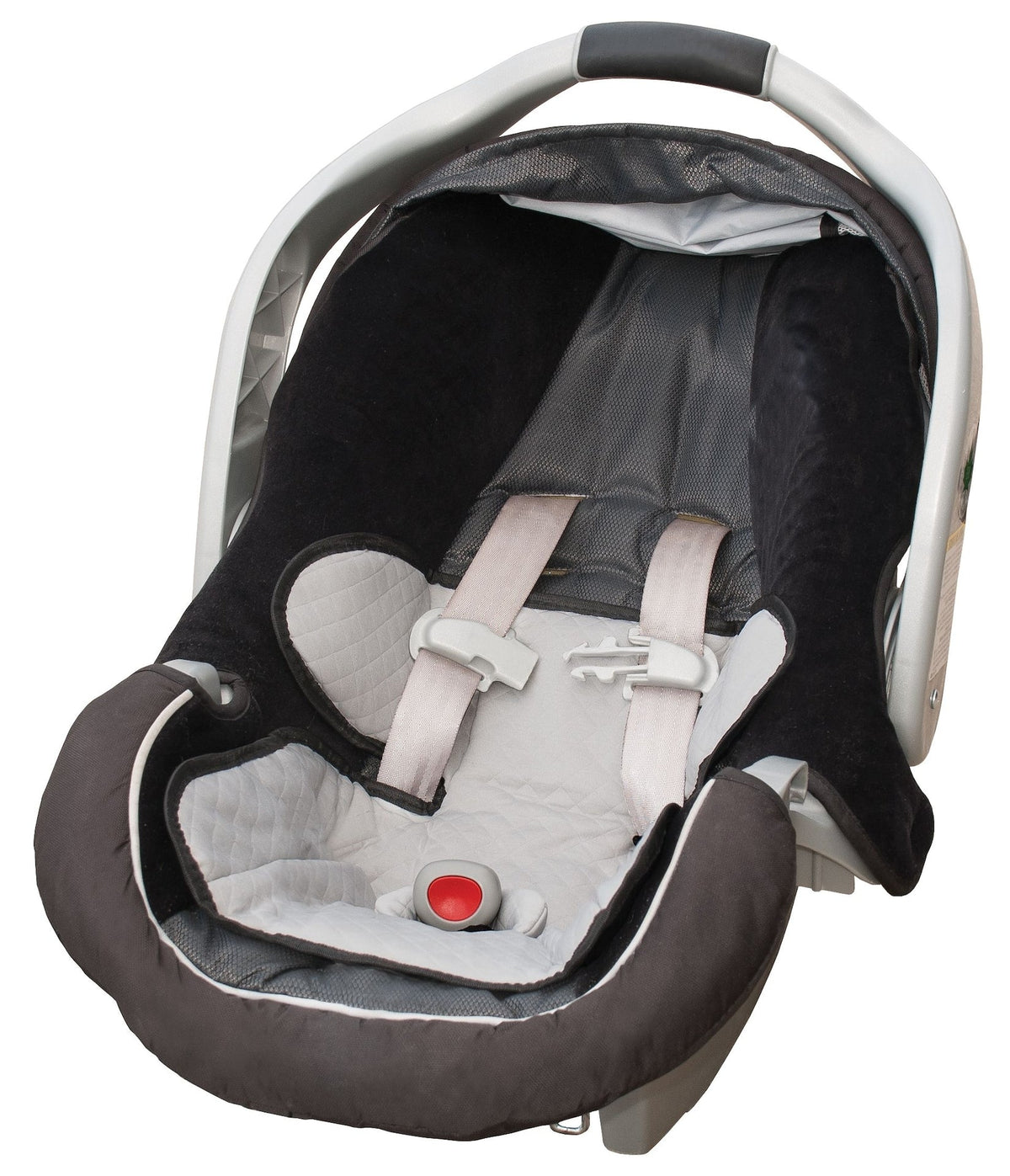 Pee Pee Pad for Car Seat & Stroller, Grey