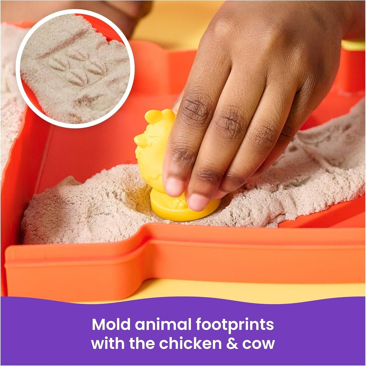 Sand Single-Colour Sandy Farm Set for Ages 3+