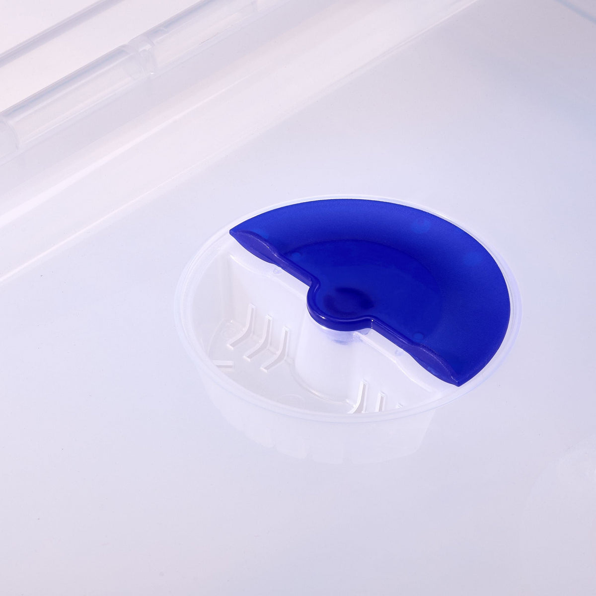Shallow Under-the-Bed Storage Tote with Wheels