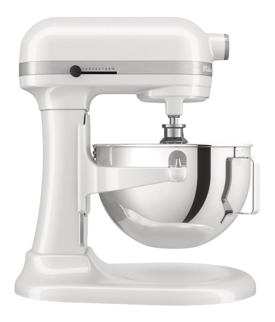 5.5 Quart Bowl-Lift Stand Mixer, 11 Speed Professional Mixer, White