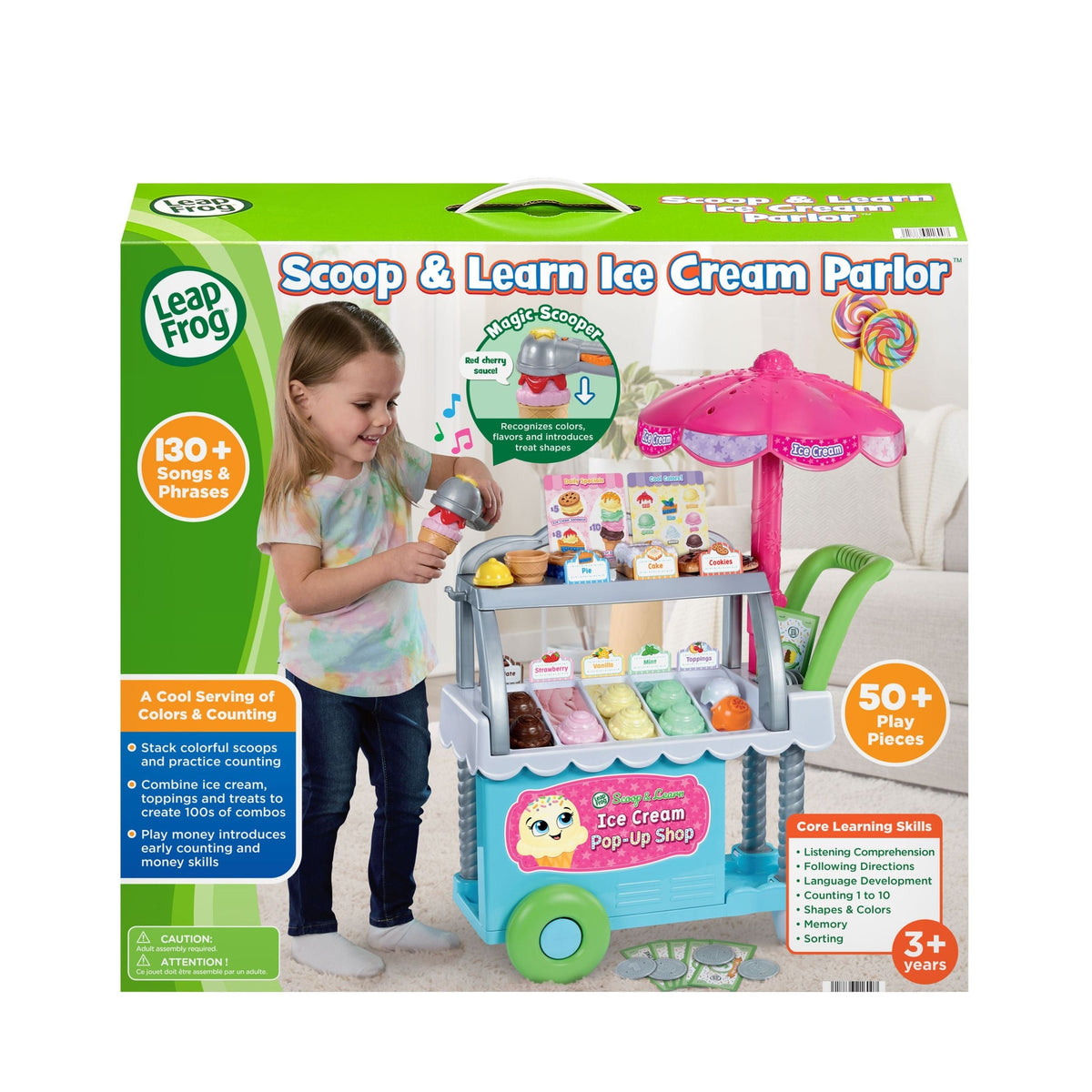 Scoop and Learn Ice Cream Parlor, English