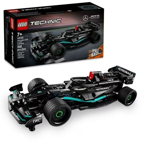 Technic -AMG F1 W14 E Performance Pull-Back, 240-pc, Ages 7+ (42165)