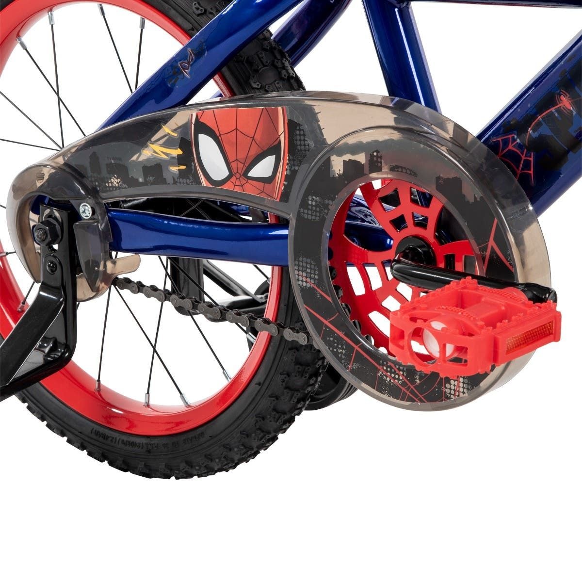 Marvel Kids' Bike, 16-in Wheel, Red/Blue