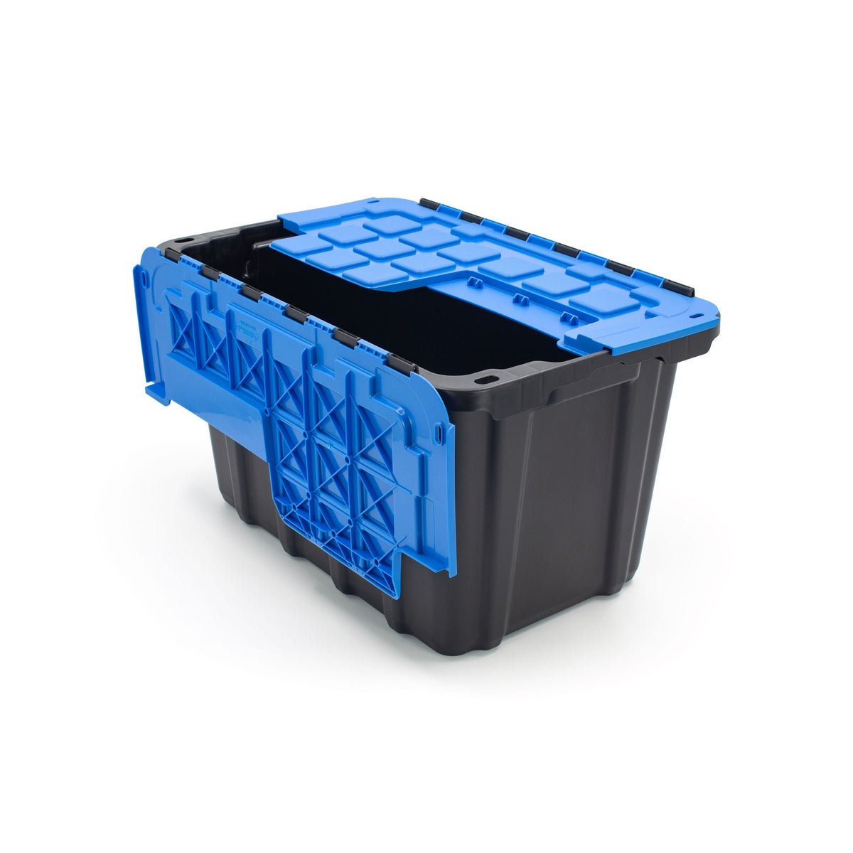 Heavy-Duty Polypropylene Flip Top Tote, 45-L