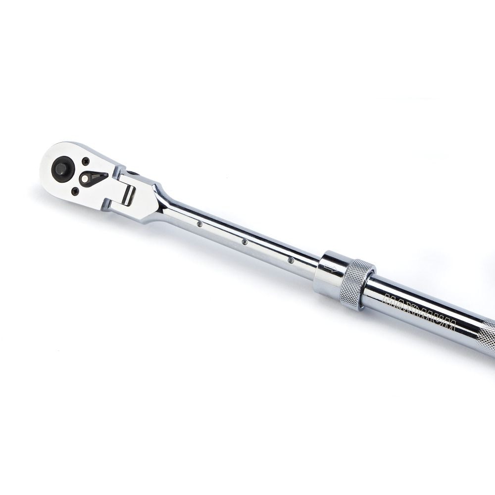 MAXIMUM 3/8-in Drive Flex Head Extendable Ratchet, CRV, Nickel-Chrome Plating, 10-in-15-in