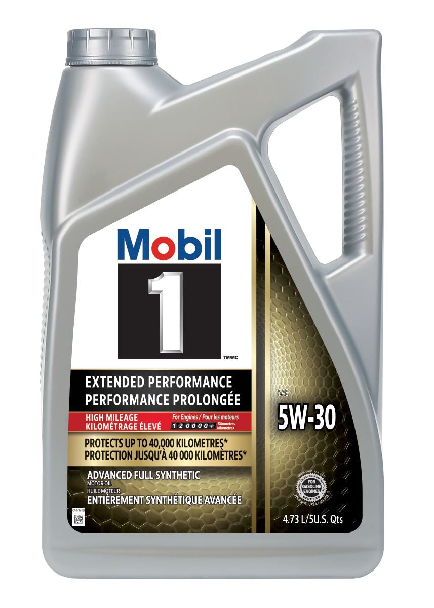 Extended Performance High Mileage 5W30 Synthetic Engine/Motor Oil, 4.73-L
