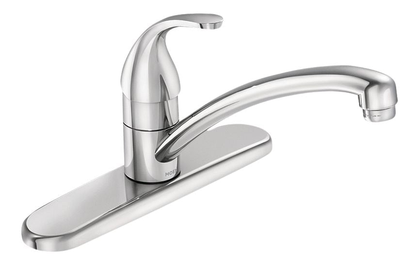 Adler Single Handle Kitchen Faucet, Chrome