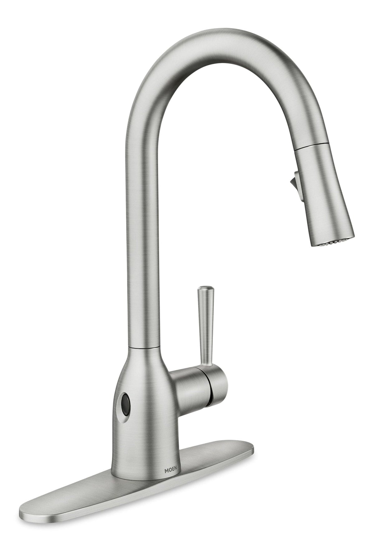 Adler Single Handle Kitchen Faucet with, Spot-resistant Stainless