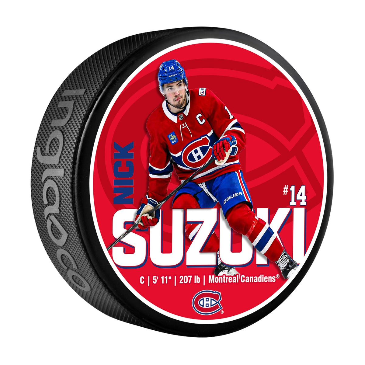 Nick Hockey Puck, 6-oz