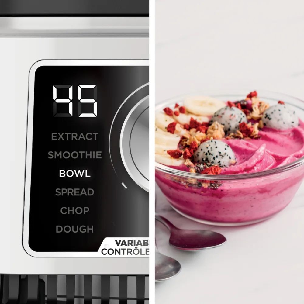 Ninja Power Blender & Processor System with Smoothie Bowl Maker & Nutrient Extractor, Silver, 1400W