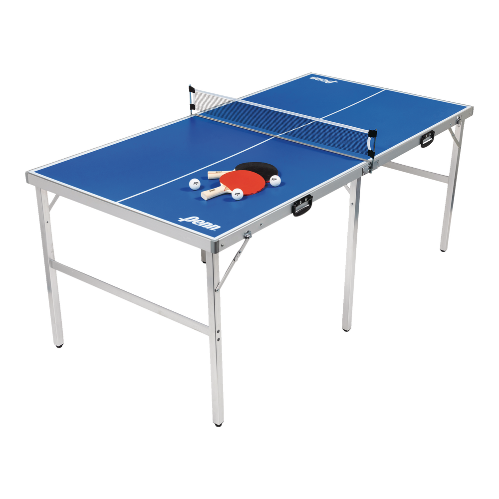 Foldable Tailgate Table Tennis Table, 6 x 3-ft