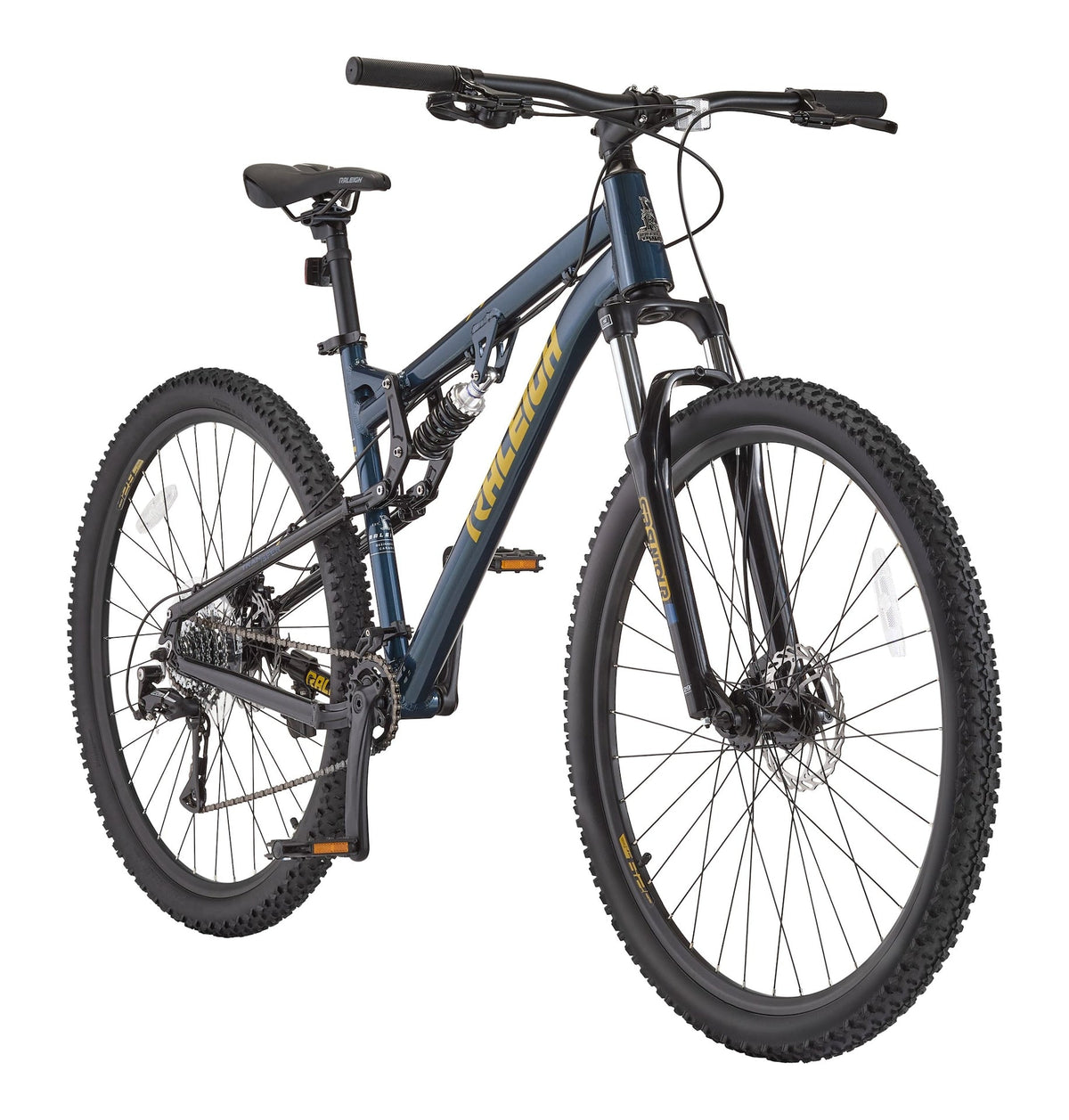 Attack Dual-Suspension Mountain Bike, 29-in Wheel, Black