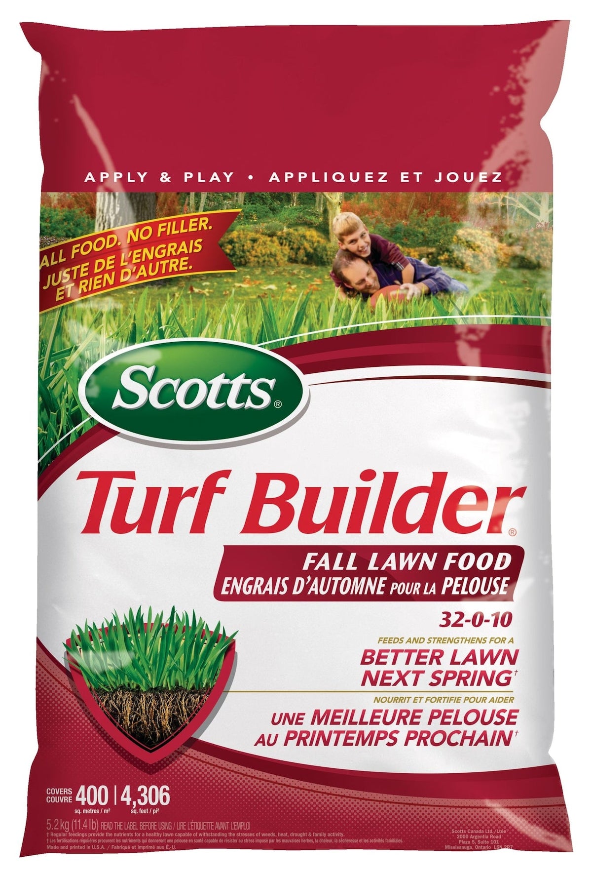Turf Builder Fall Lawn Fertilizer, 5.25-kg