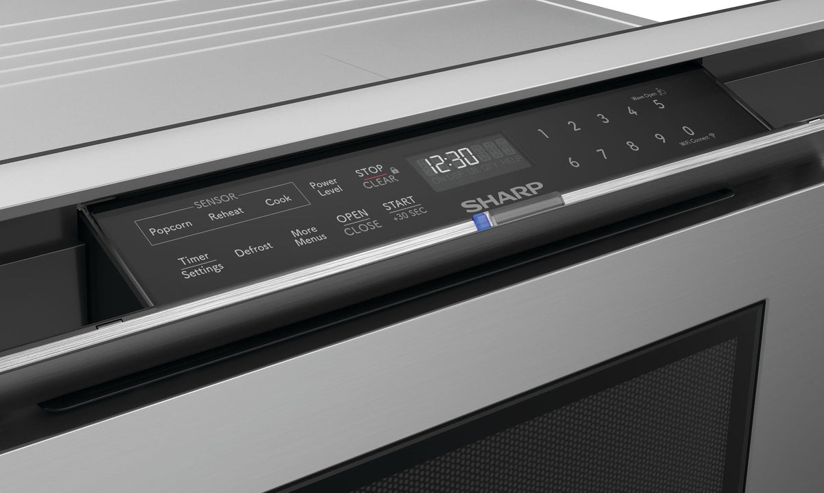 Sharp Built-In Microwave Drawer Oven with Easy Wave Open, 24-in