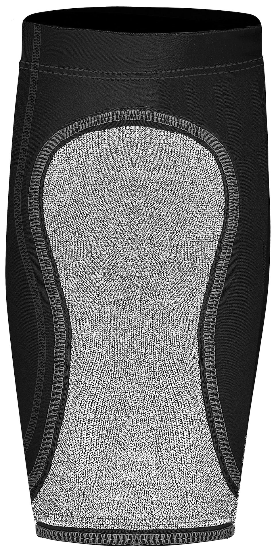 Cut Resistant Calf Sleeves, A8 Cut Rating, Black/Grey, Assorted Sizes, 1-pair