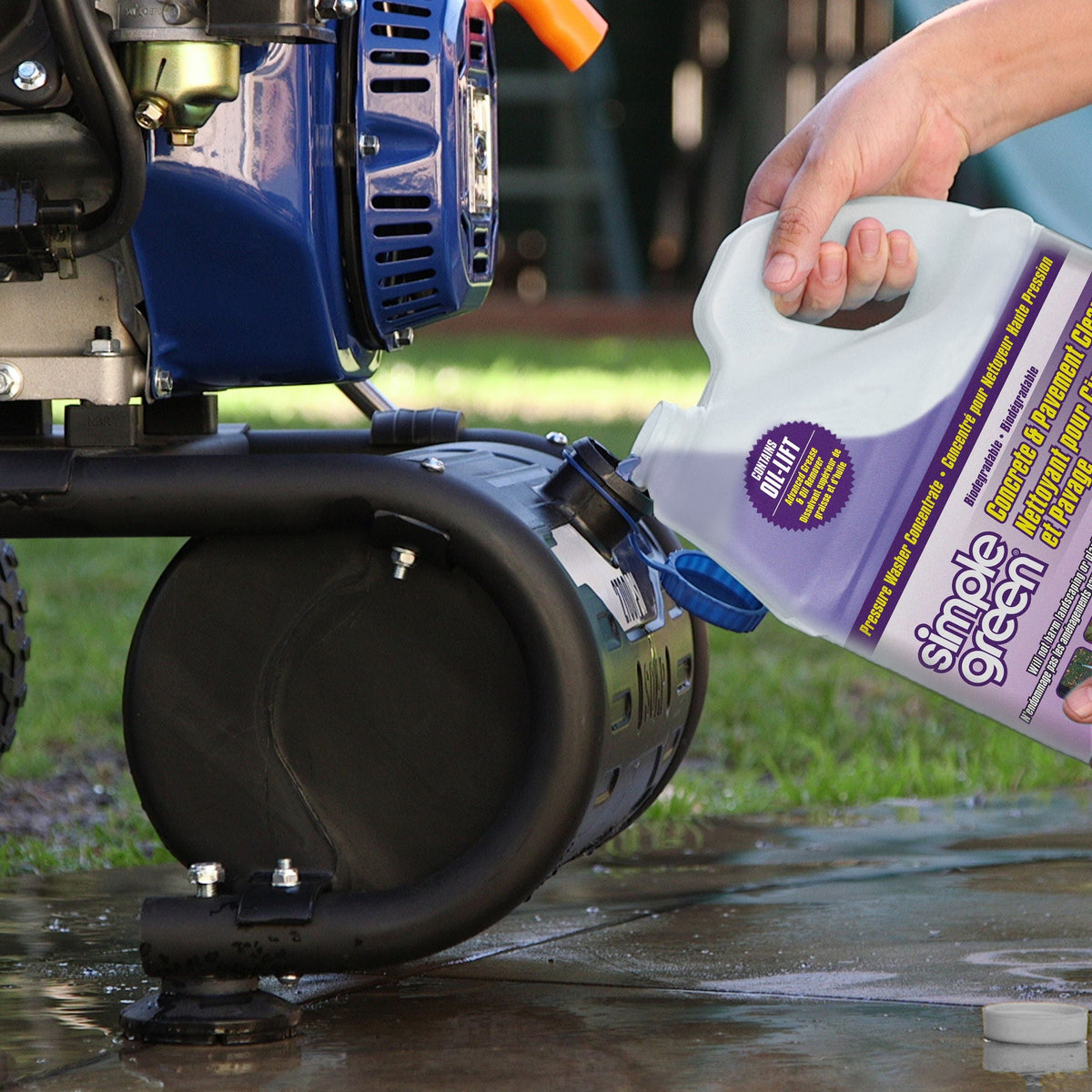 Concrete & Pavement Pressure Washer Detergent, 4L