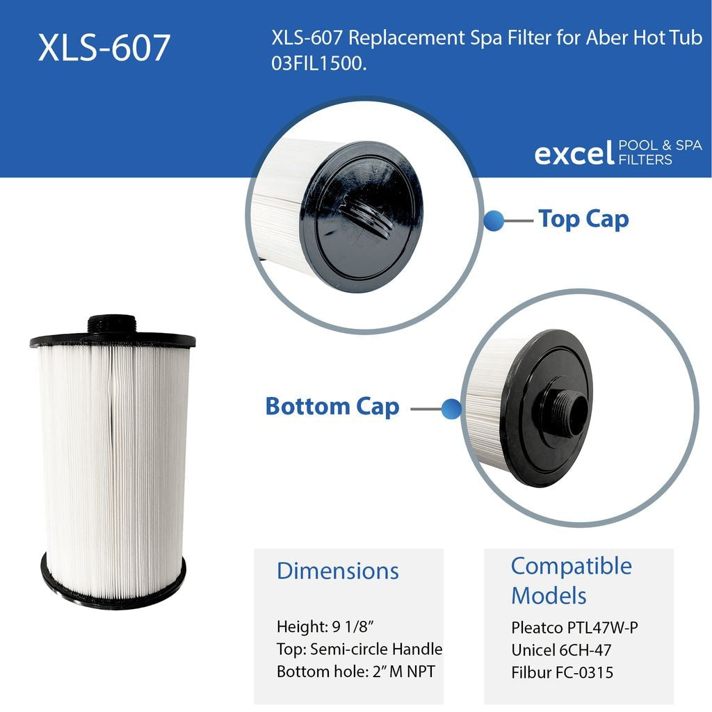 Spa Filter 6 X 9-in, Threaded