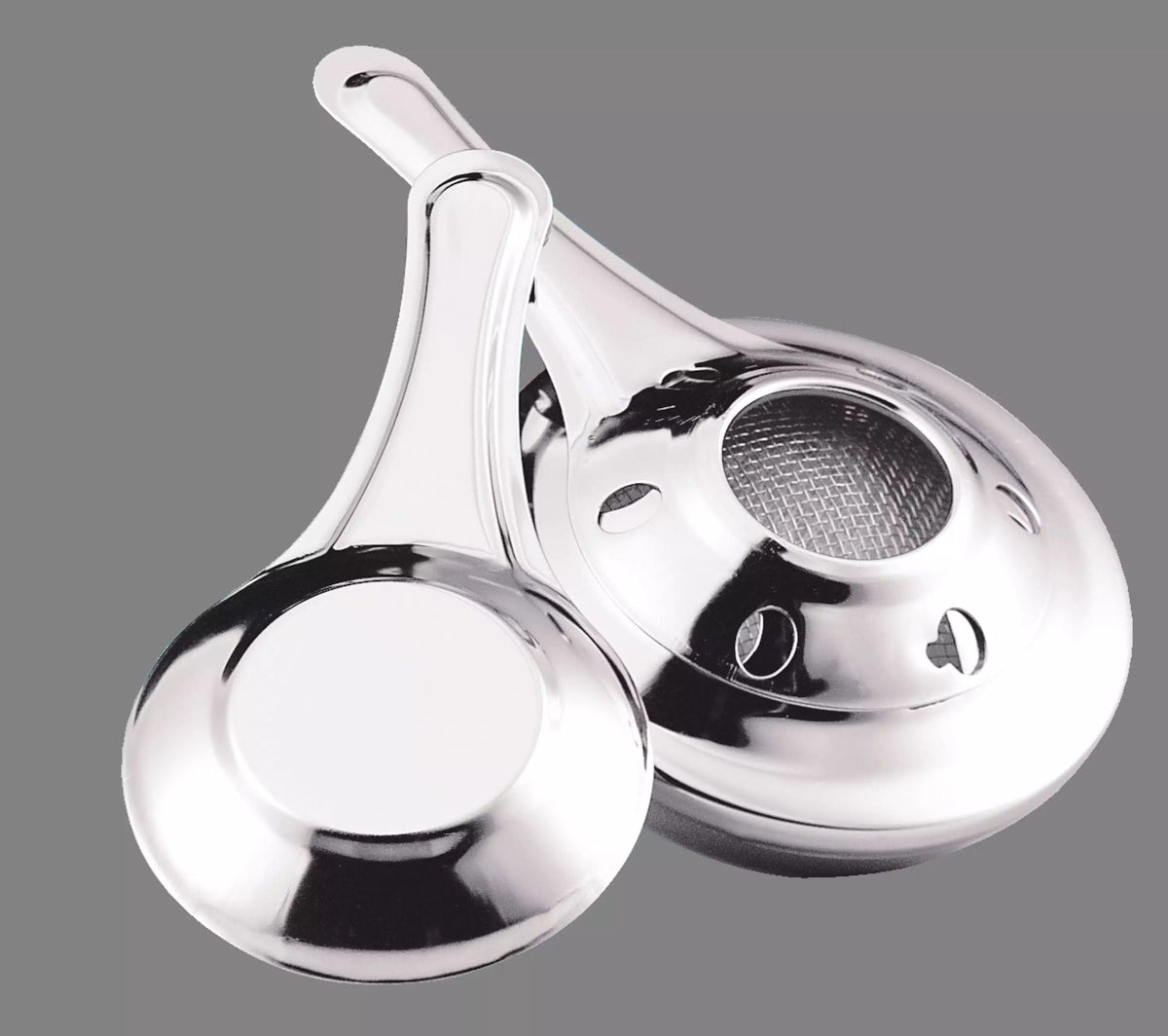 Stainless Steel Fondue Burner Set, One-Size, Adjustable, 4-pc