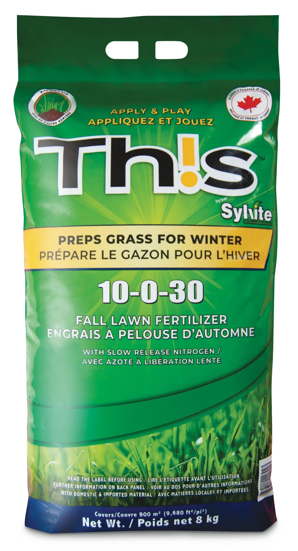 10-0-30 Fall Lawn Fertilizer, 8-kg