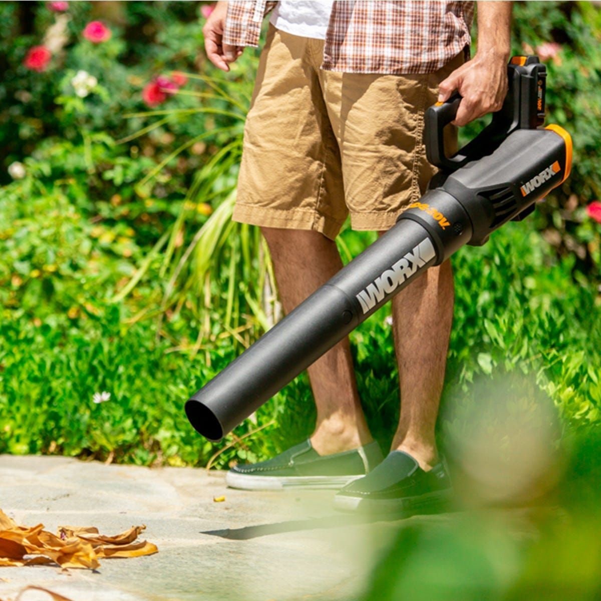 WG929 20V Power Share Cordless Grass Trimmer & Leaf Blower Combo Kit