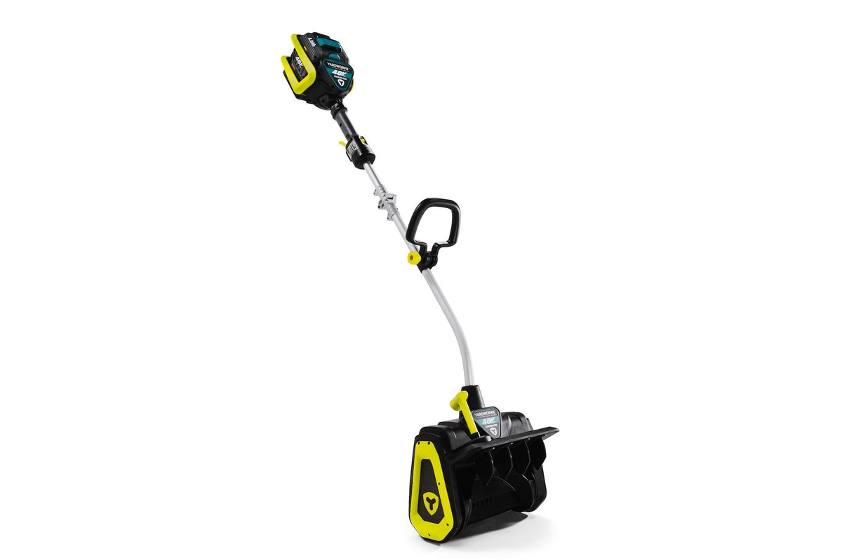 48V Brushless Cordless Snow Shovel with 4Ah Battery & Charger, 12-in