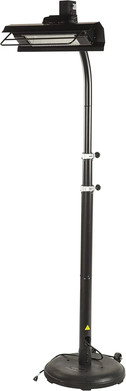 Stretchable Infrared Garden Heater, Black Version