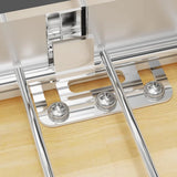 Adjustable sliding cabinet shelves, 3 pieces. Large drawer-style cabinet storage box, storage organizer under the kitchen sink. Bottom-mounted baskets, suitable for kitchens and bathrooms.