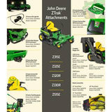 Z320R 42′′ 21.5 HP V-Twin Zero-Turn Riding Mower with Accel Deep Deck